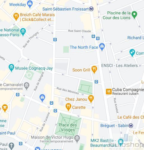 commerce en location sur PARIS (75003)