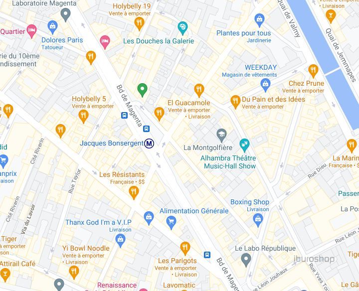 Cession de bail Commerce Paris 10 75010 62 m²