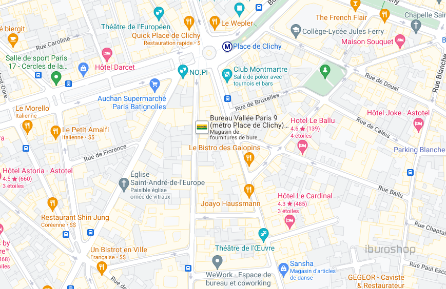 Cession de bail Commerce Paris 9 75009 85 m²