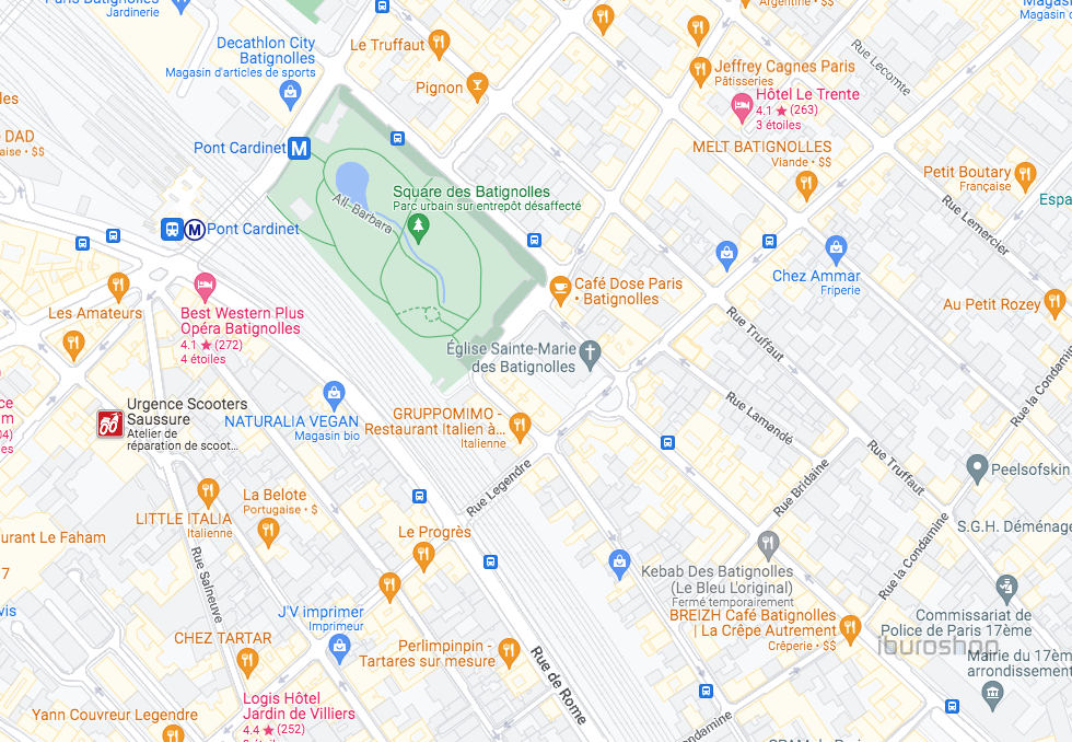 Cession de bail Commerce Paris 17 75017 65 m²
