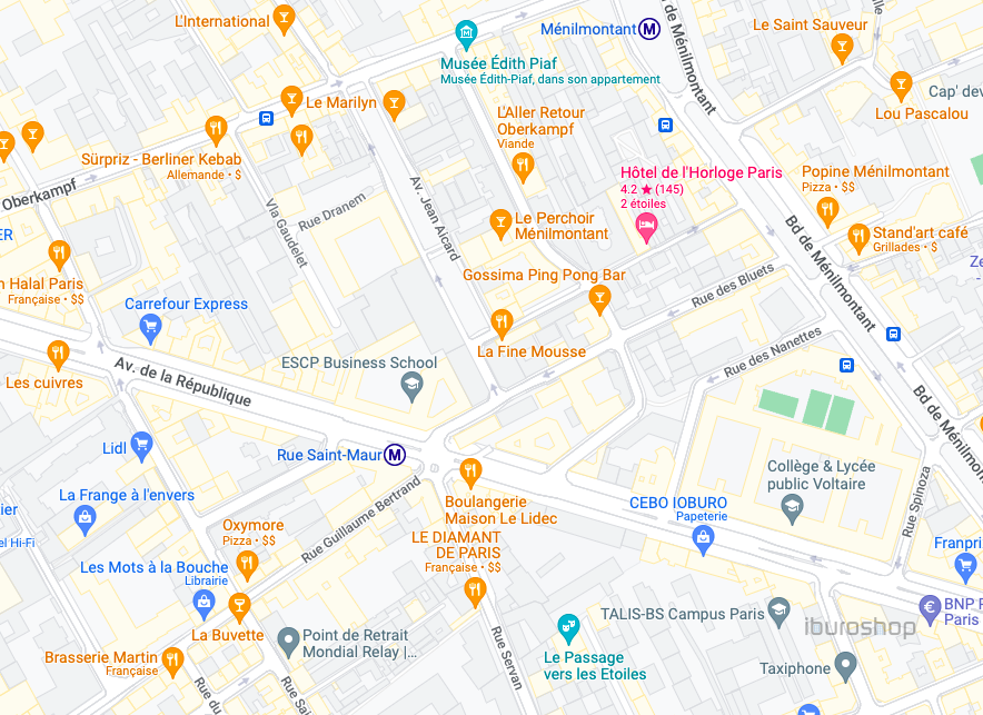 Cession de bail Commerce Paris 11 75011 90&nbsp;m²
