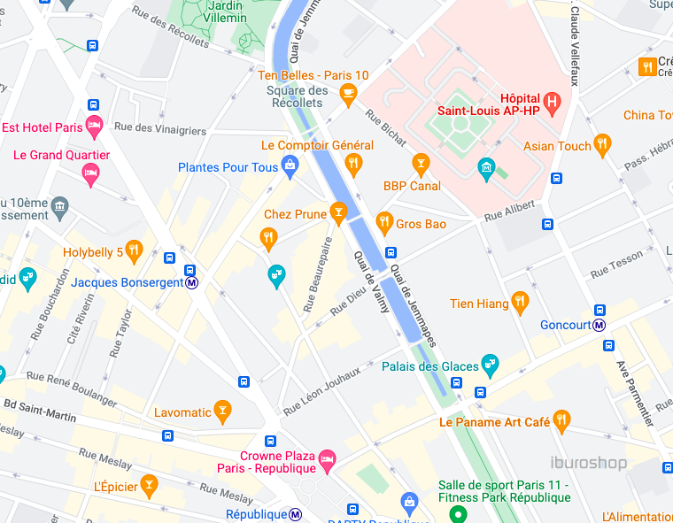 Cession de bail Commerce Paris 10 75010 40&nbsp;m²