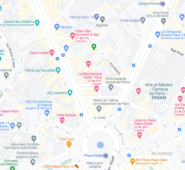 commerce en cession de bail sur PARIS (75013) - Voir les photos  Cession de bail Commerce Paris 13 75013 115 m²