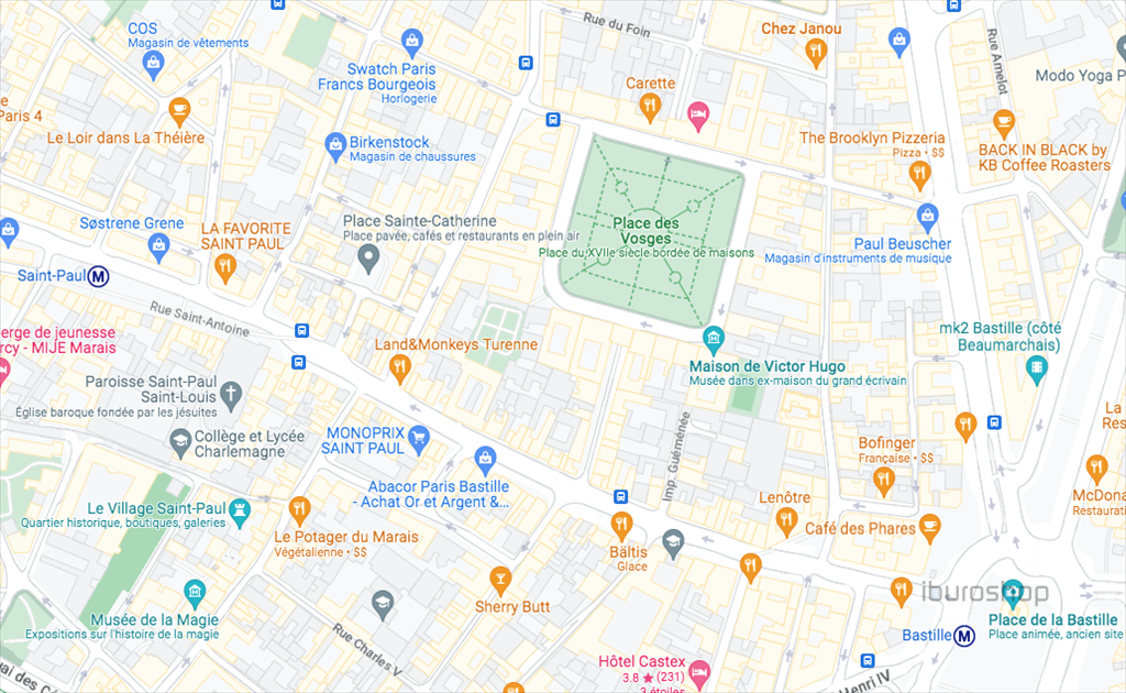 commerce en cession de bail sur PARIS (75004) - Voir les photos  Cession de bail Commerce Paris 4 75004 55 m²