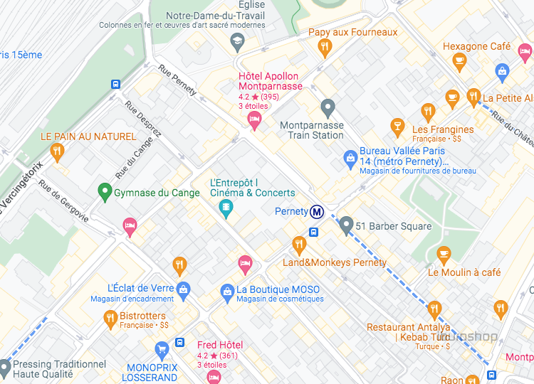 Location Commerce Paris 6 75006 140 m²