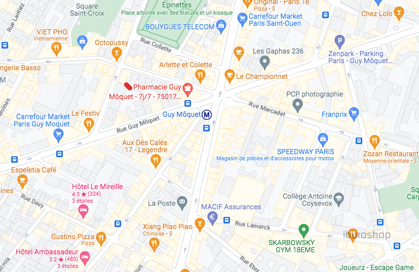 Cession de bail Commerce Paris 17 75017 47&nbsp;m²
