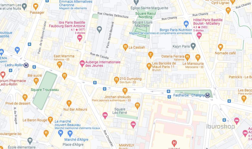 Cession de bail Commerce Paris 11 75011 110&nbsp;m²