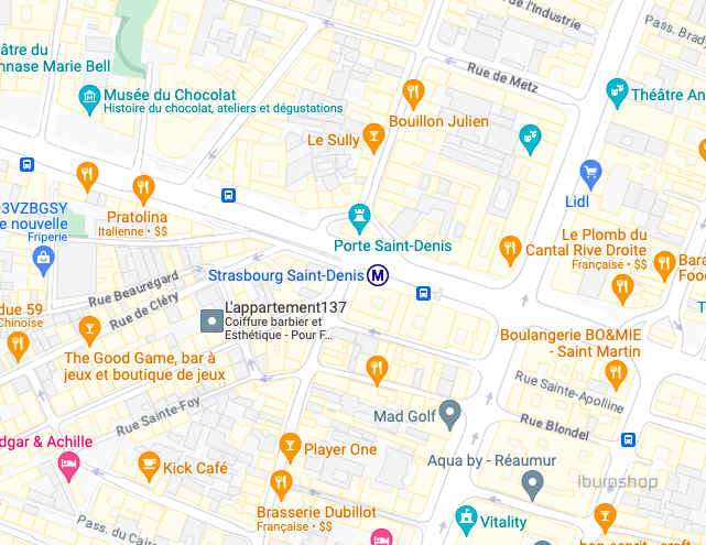Cession de bail Commerce Paris 10 75010 194 m²