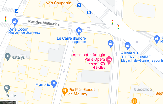 Cession de bail Commerce Paris 8 (75008) 50 m²