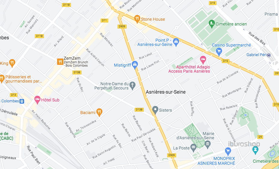 Location Commerce Asnières-sur-Seine 92600 394 m²