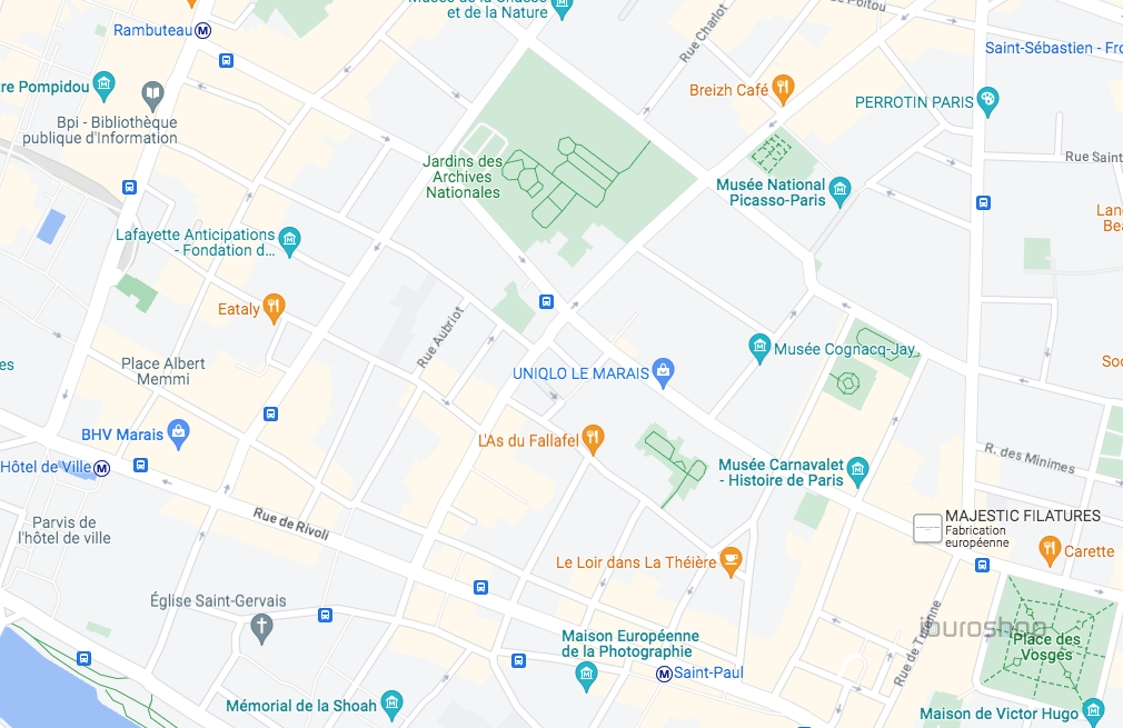 Location Commerce Paris 4 75004 90 m²