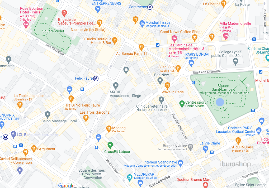 Cession de bail Commerce Paris 15 75015 60 m²