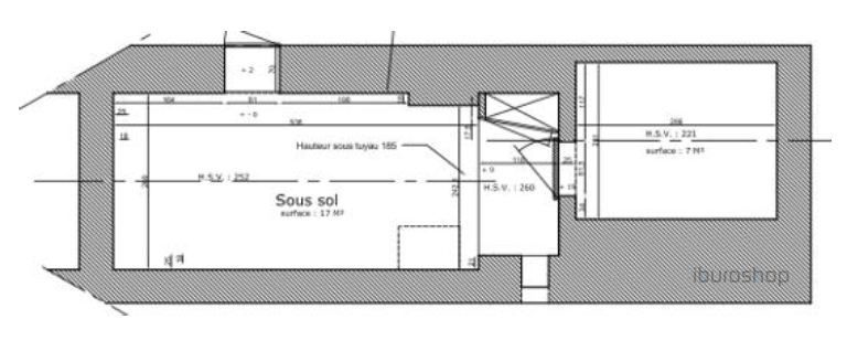 Location Commerce Paris 1 75001 72 m²