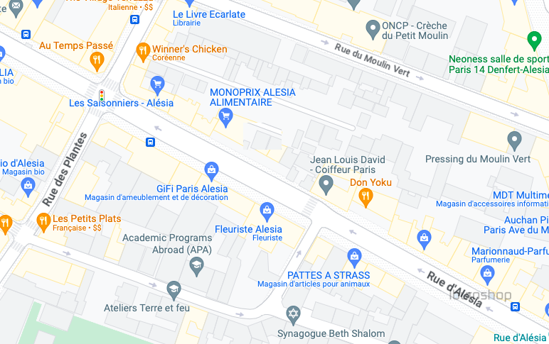 Cession de bail Commerce Paris 14 75014 30 m²