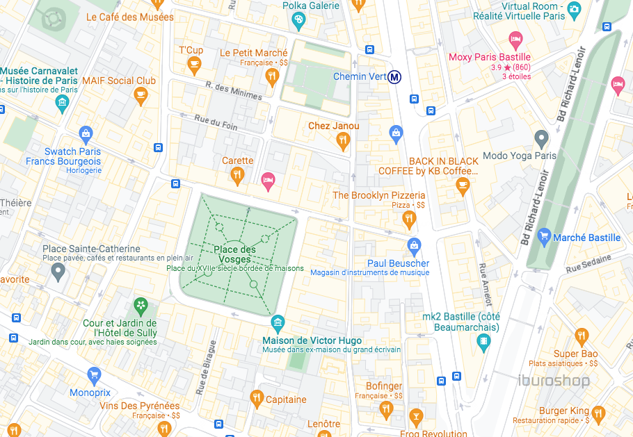 Location Commerce Paris 3 75003 300 m²