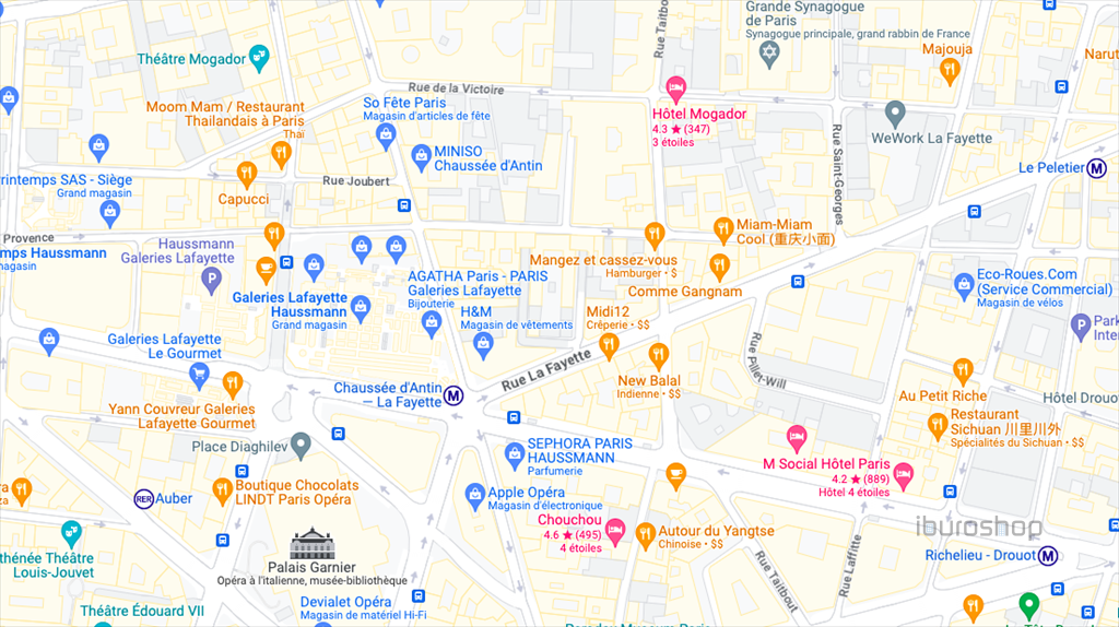 Location Bureaux Paris 9 75009 200&nbsp;m²