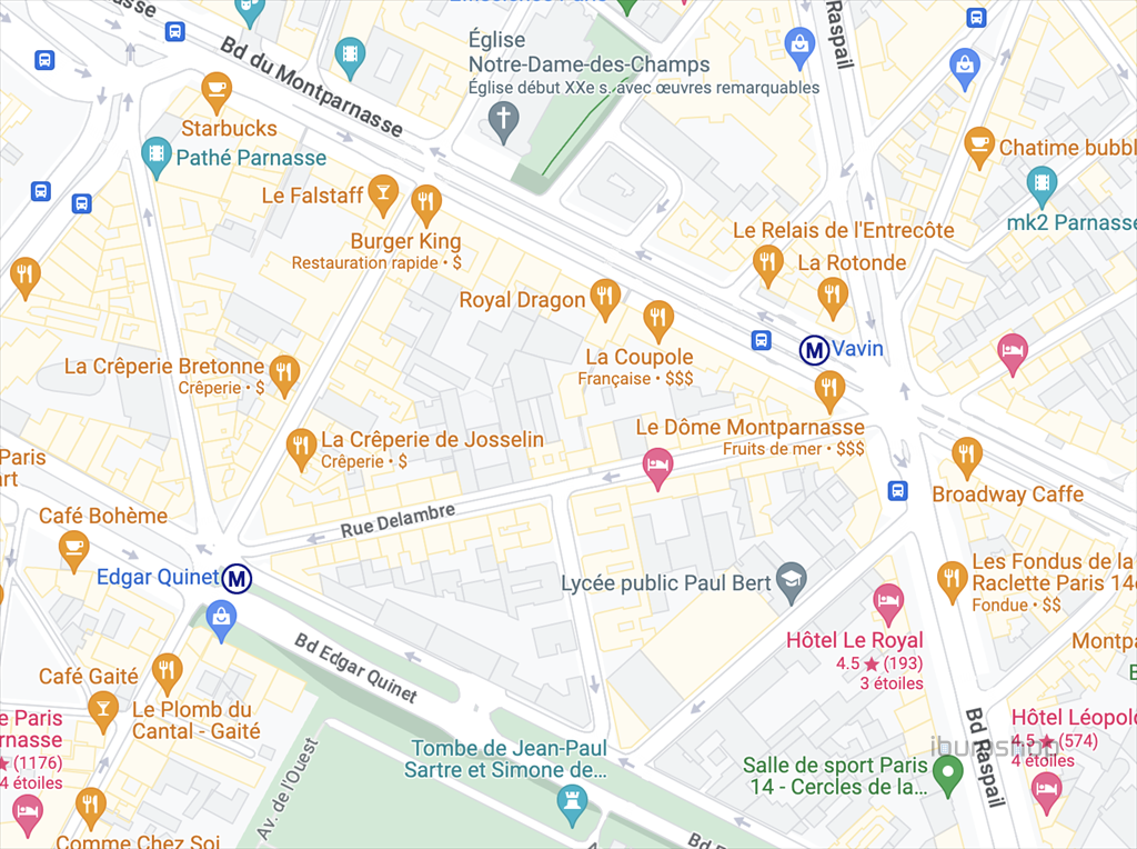 Cession de bail Commerce Paris 14 75014 36&nbsp;m²