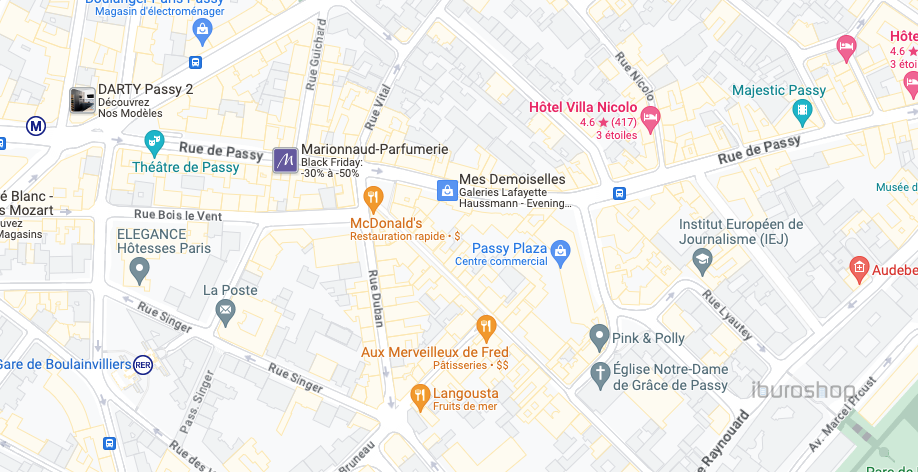 Cession de bail Commerce Paris 16 75116 50 m²