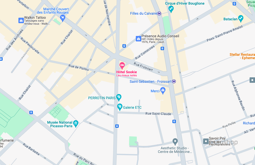 Cession de bail Commerce Paris 3 75003 72&nbsp;m²