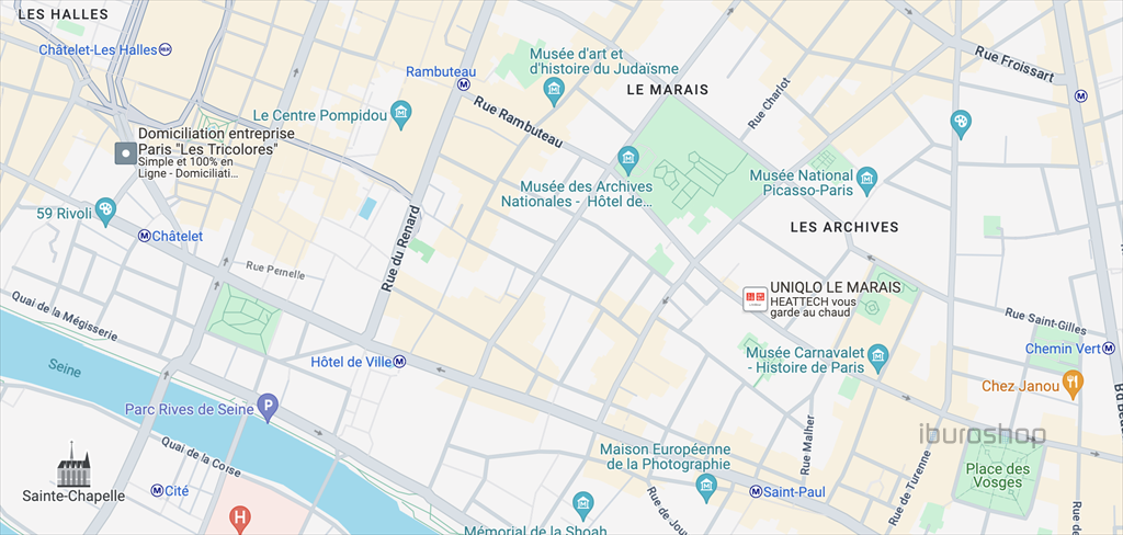 Location Commerce Paris 4 75004 80 m²