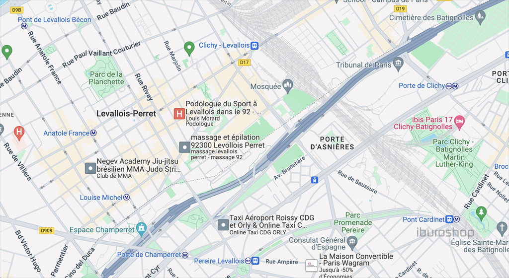 Location Commerce Levallois-Perret 92300 286&nbsp;m²