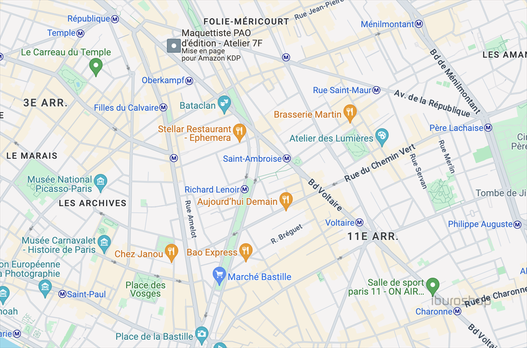 commerce en cession de bail sur PARIS (75011) - Voir les photos  Cession de bail Commerce Paris 11 75011 80 m²