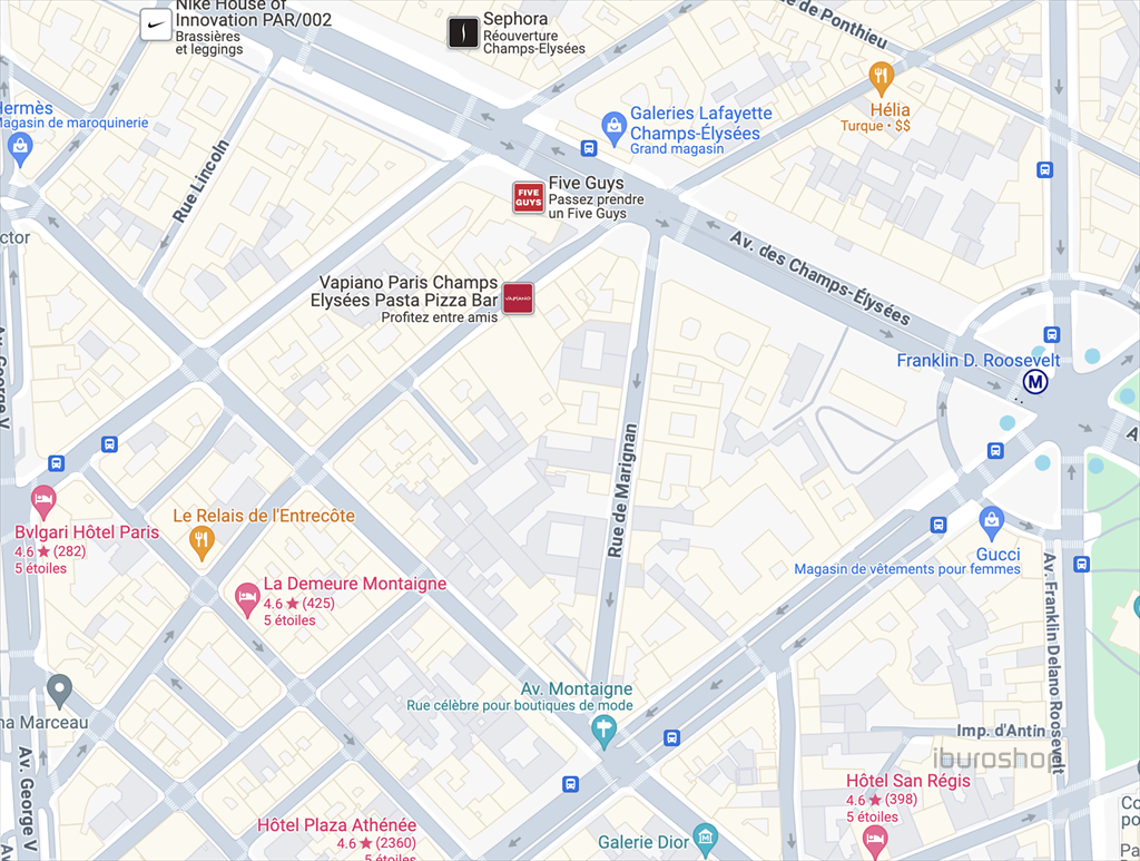 Location Commerce Paris 8 75008 195 m²