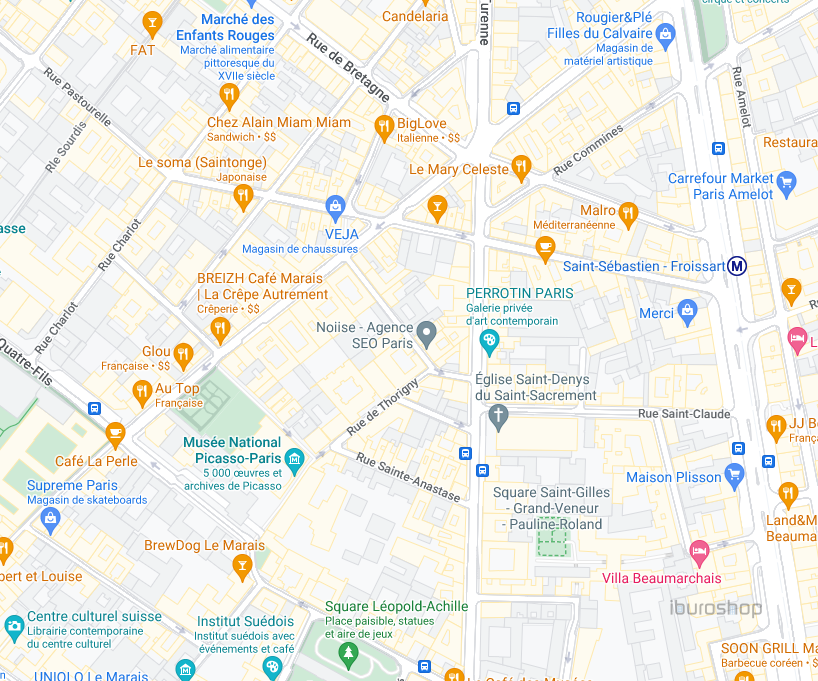 Cession de bail Commerce Paris 3 75003 120&nbsp;m²