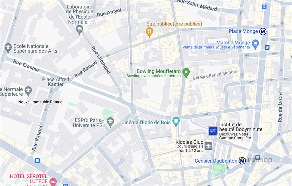 Location Commerce Paris 5 75005 94 m²