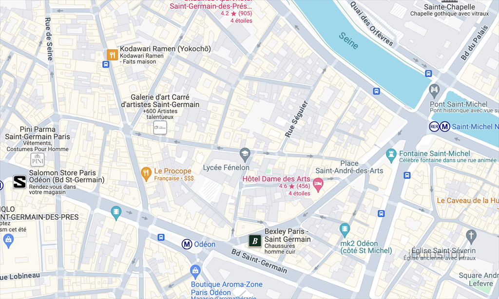 Cession de bail Commerce Paris 6 75006 70&nbsp;m²