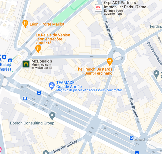 Vente Commerce Paris 17 75017 40&nbsp;m²