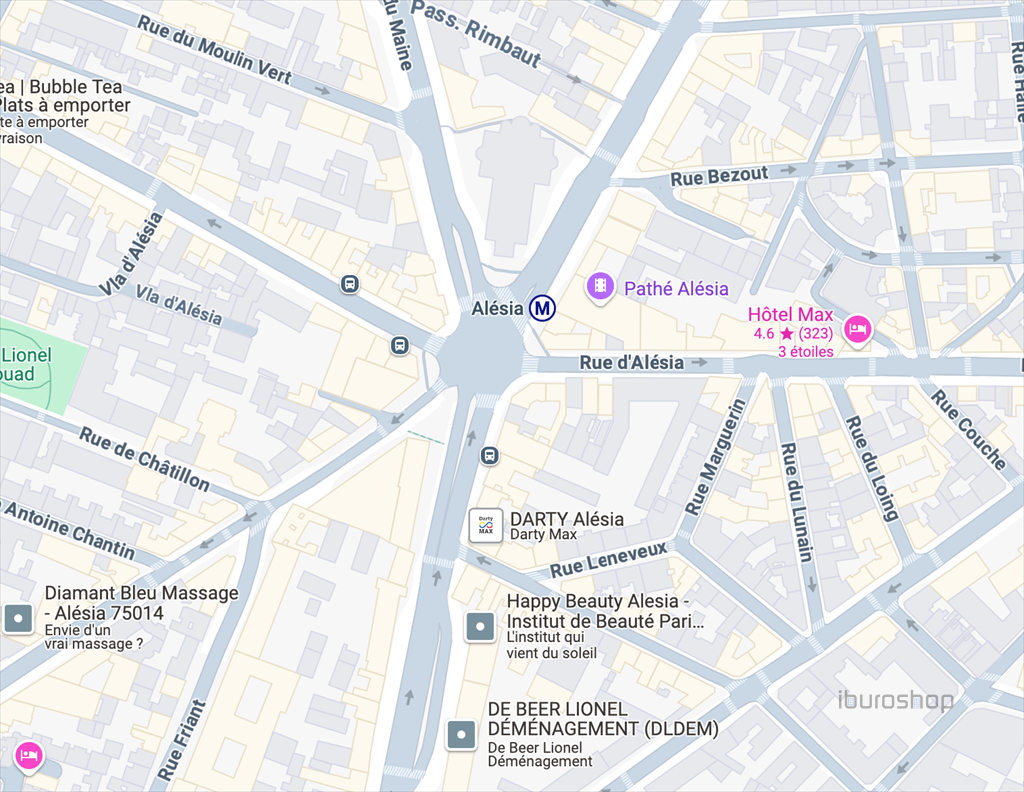 Cession de bail Commerce Paris 14 75014 150&nbsp;m²