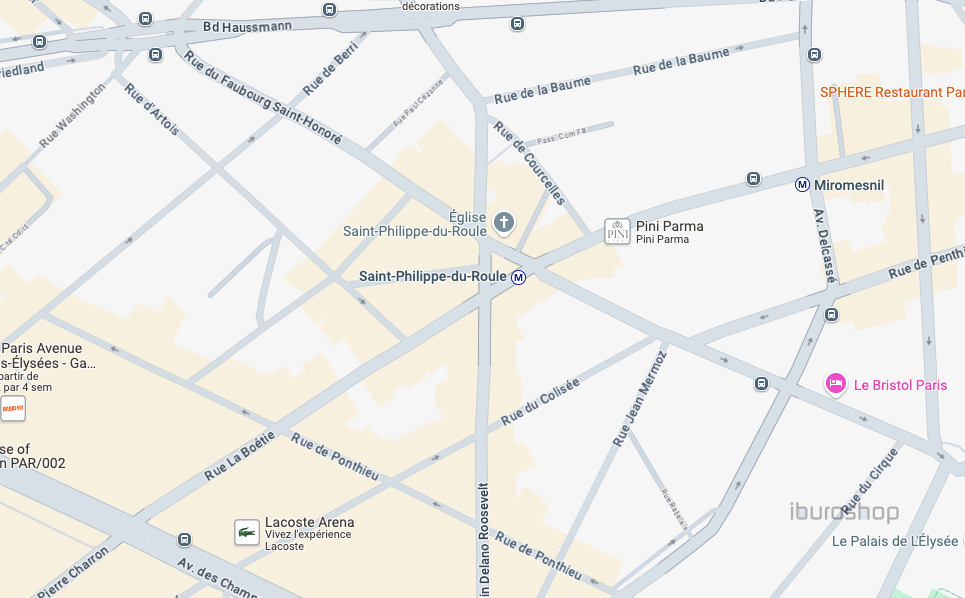 Cession de bail Commerce Paris 8 75008 160&nbsp;m²