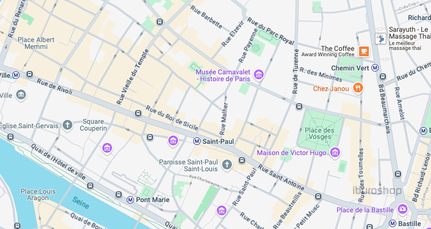 commerce en cession de bail sur PARIS (75004) - Voir les photos  Cession de bail Commerce Paris 4 75004 91 m²