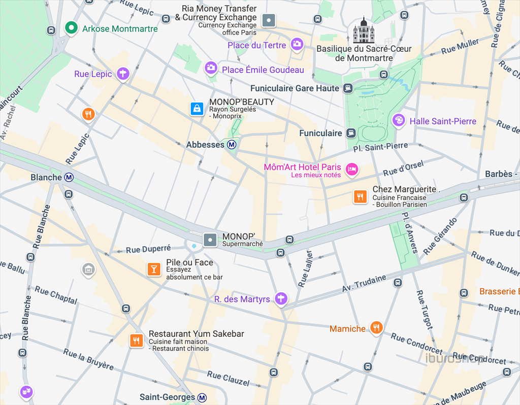Cession de bail Commerce Paris 18 75018 60&nbsp;m²