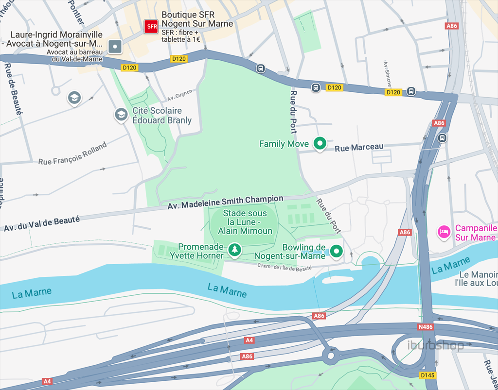 Location Commerce Nogent-sur-Marne 94130 40 m²