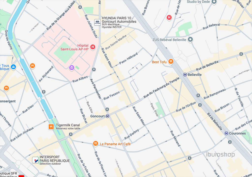 Location Commerce Paris 10 75010 63&nbsp;m²