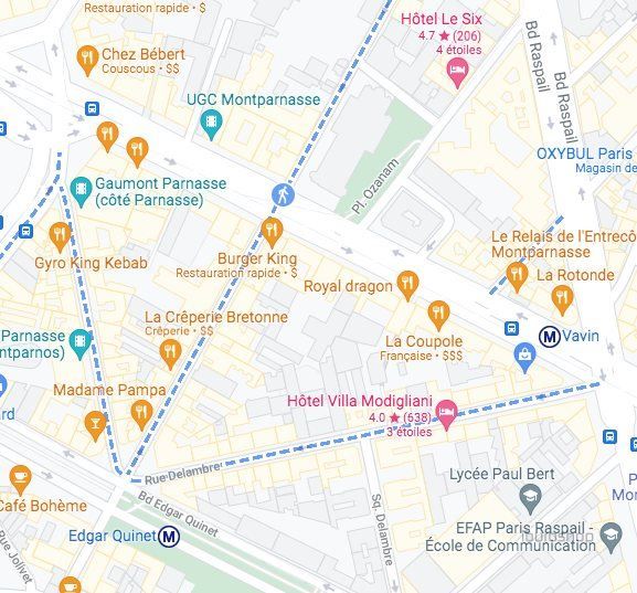 Location Commerce Paris 14 75014 155&nbsp;m²