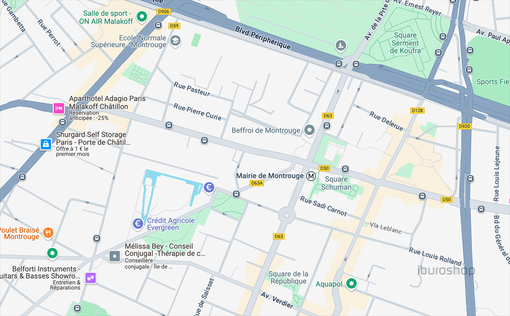 Location Commerce Montrouge 92120 60 m²