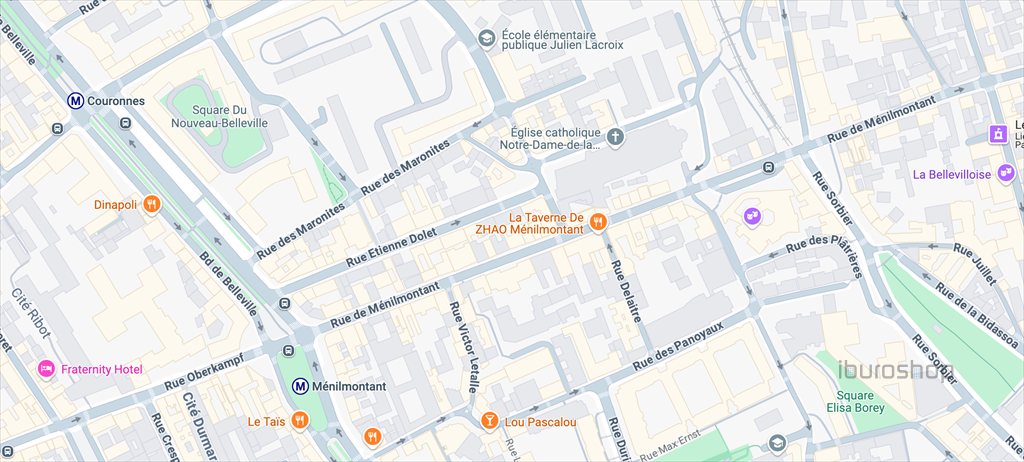 Location Commerce Paris 20 75020 28 m²