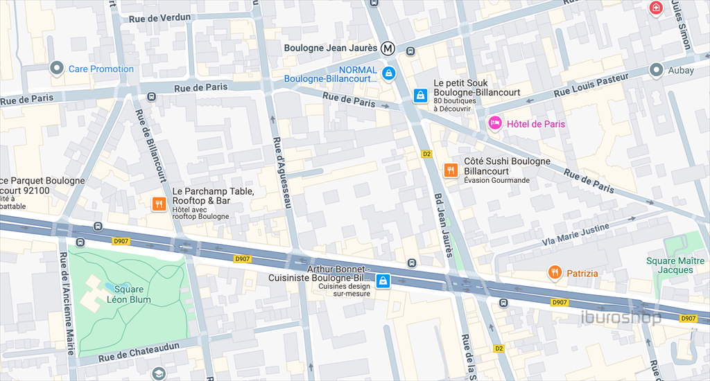Location Commerce Boulogne-Billancourt 92100 212 m²