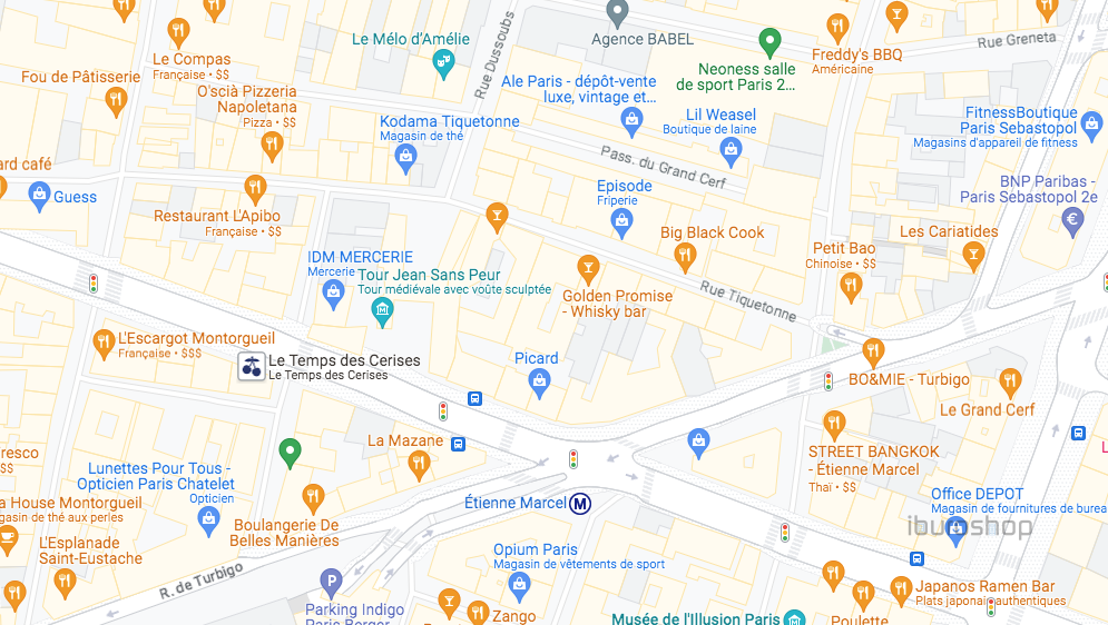 Cession de bail Commerce Paris 2 75002 20 m²