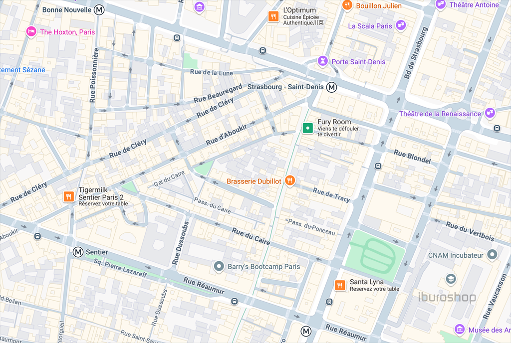 Location Commerce Paris 2 75002 124&nbsp;m²