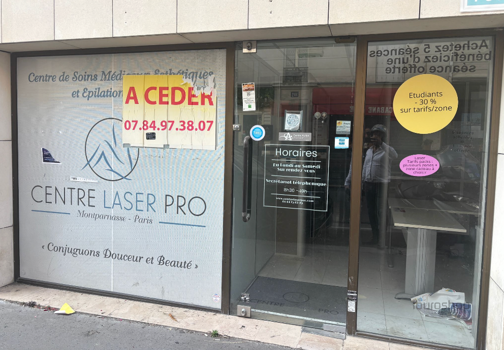 Location Commerce Paris 14 75014 55&nbsp;m²