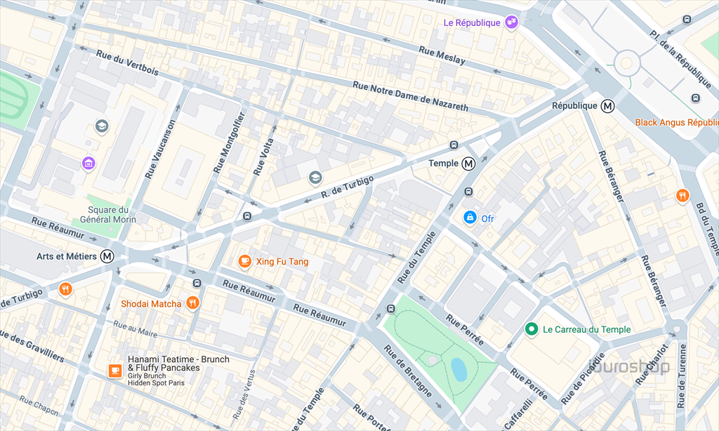 Location Commerce Paris 3 75003 400 m²