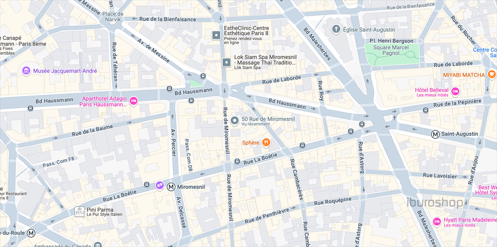 Cession de bail Commerce Paris 8 75008 55&nbsp;m²
