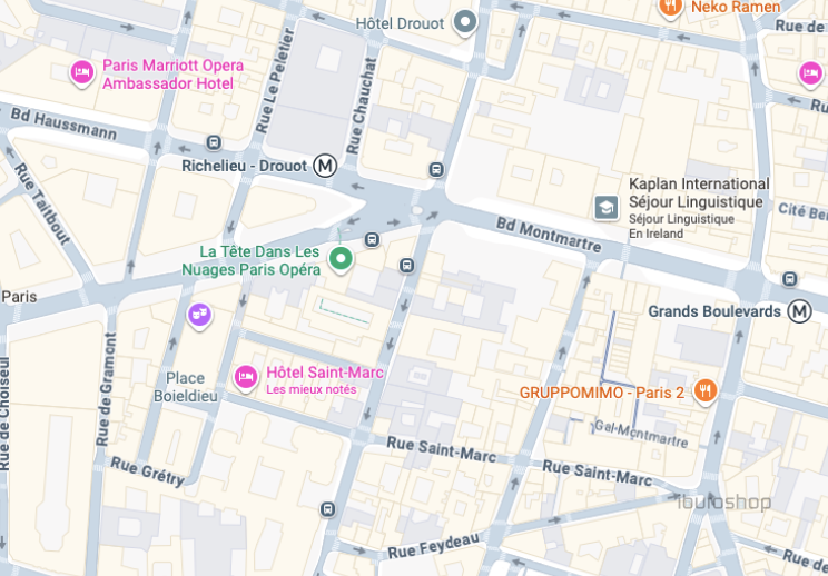 commerce en location sur PARIS (75002) - Voir les photos  Location Commerce Paris 2 75002 293 m²