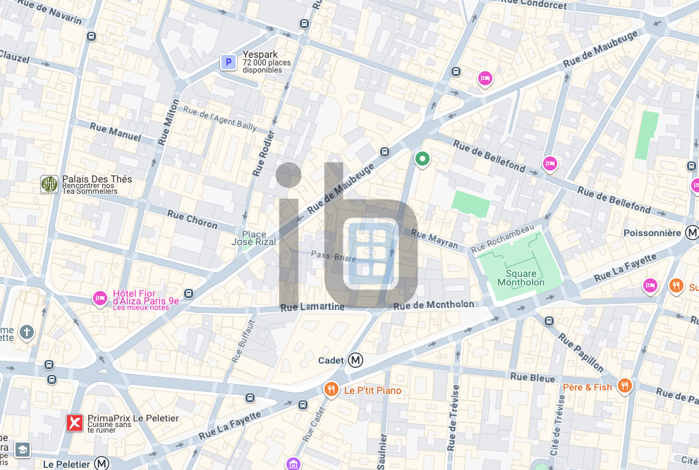 Location Commerce Paris 9 75009 110&nbsp;m²