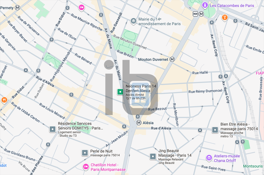 Location Commerce Paris 14 75014 128&nbsp;m²