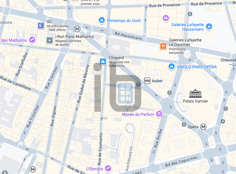 Cession de bail Commerce Paris 9 75009 140&nbsp;m²